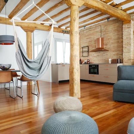Apartamento Lux Wood Loft With Air Con & Lift Logroño Exterior foto