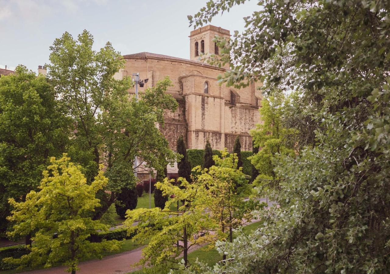 Apartamento Lux Wood Loft With Air Con & Lift Logroño Exterior foto