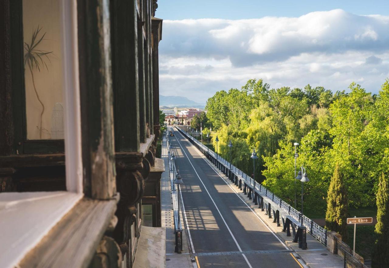 Apartamento Lux Wood Loft With Air Con & Lift Logroño Exterior foto