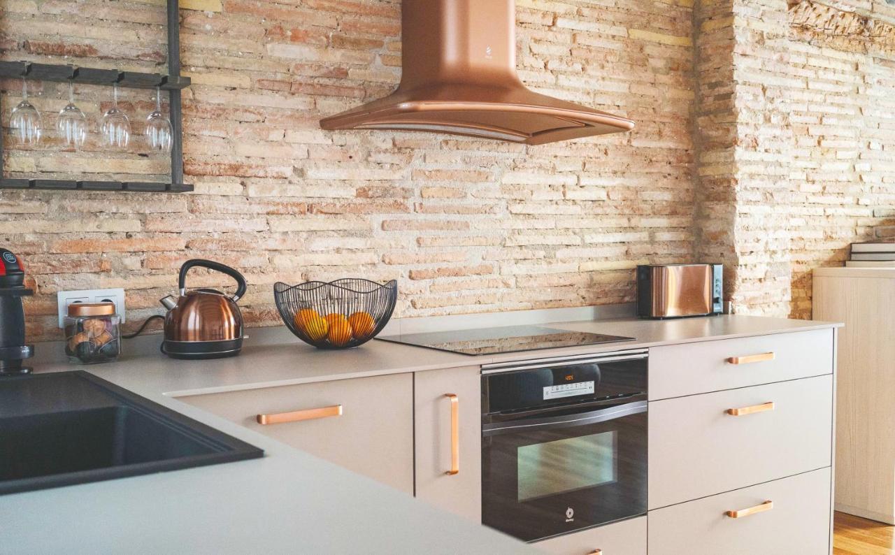 Apartamento Lux Wood Loft With Air Con & Lift Logroño Exterior foto